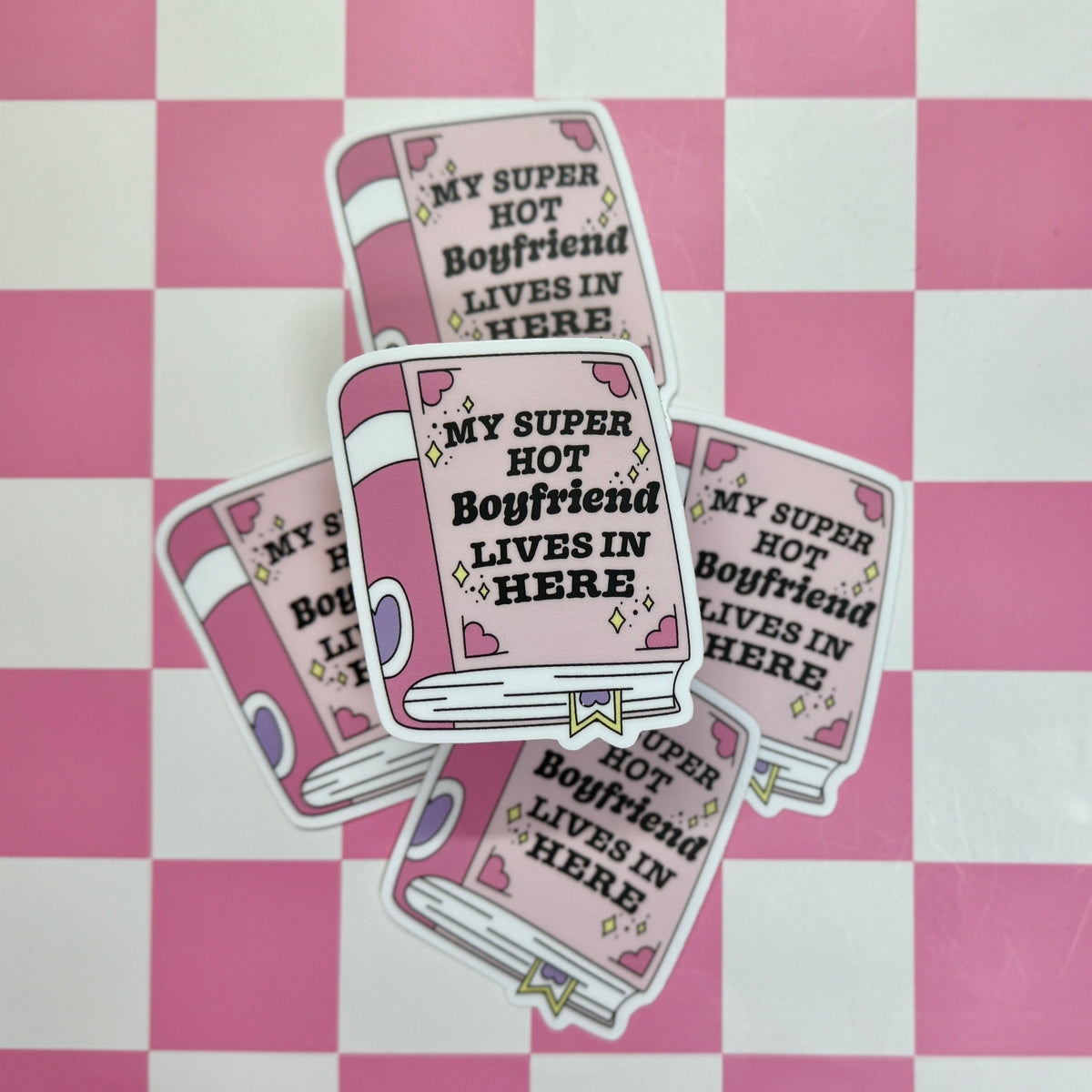 Super Hot BF Sticker