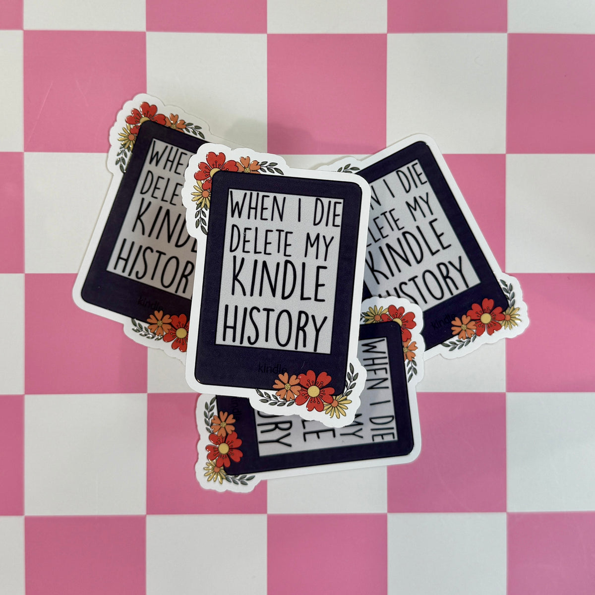 Delete Kindle Sticker