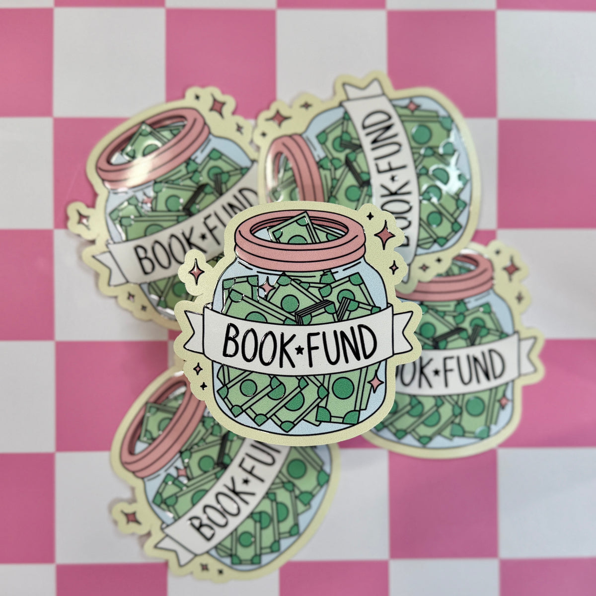Book Fund Sticker
