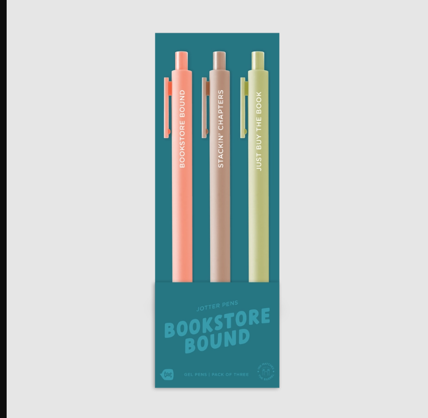 Bookstore Bound 3 Pen Pack