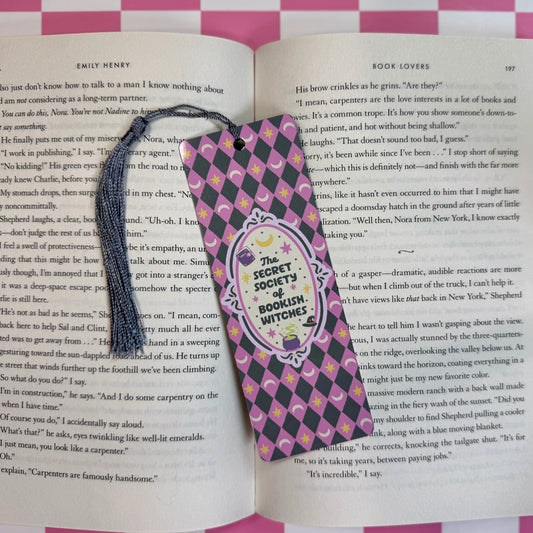 Bookish Witches Metal Bookmark