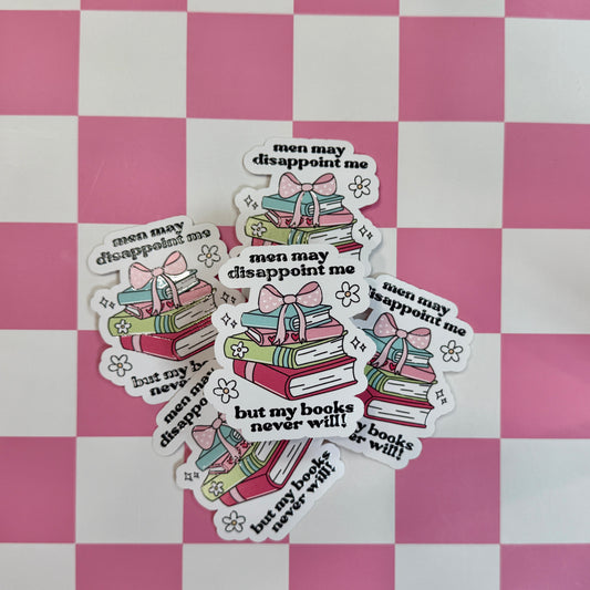 Men Disappoint Sticker