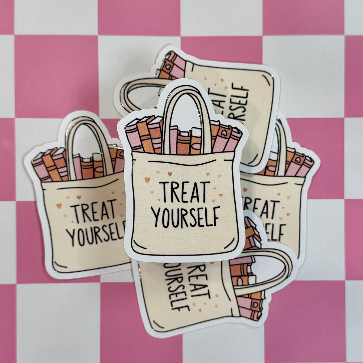 Treat Yourself Sticker