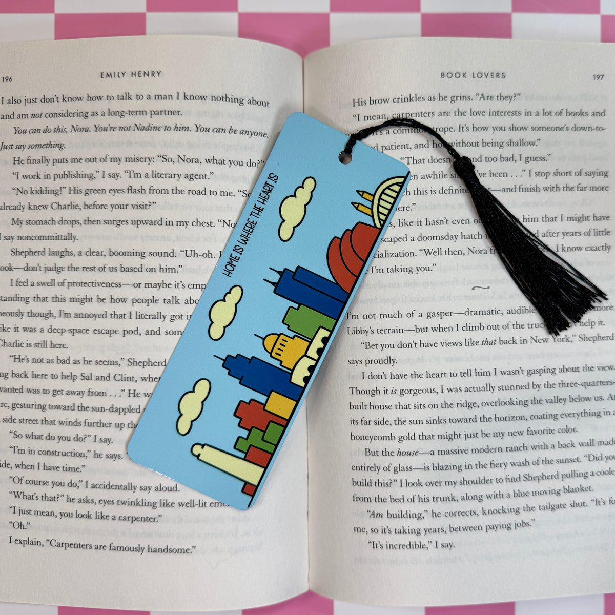 KC Home Metal Bookmark