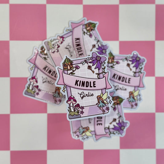 Cottage Core Kindle Sticker