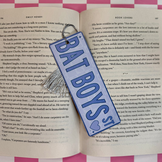 Bat Boys St Metal Bookmark