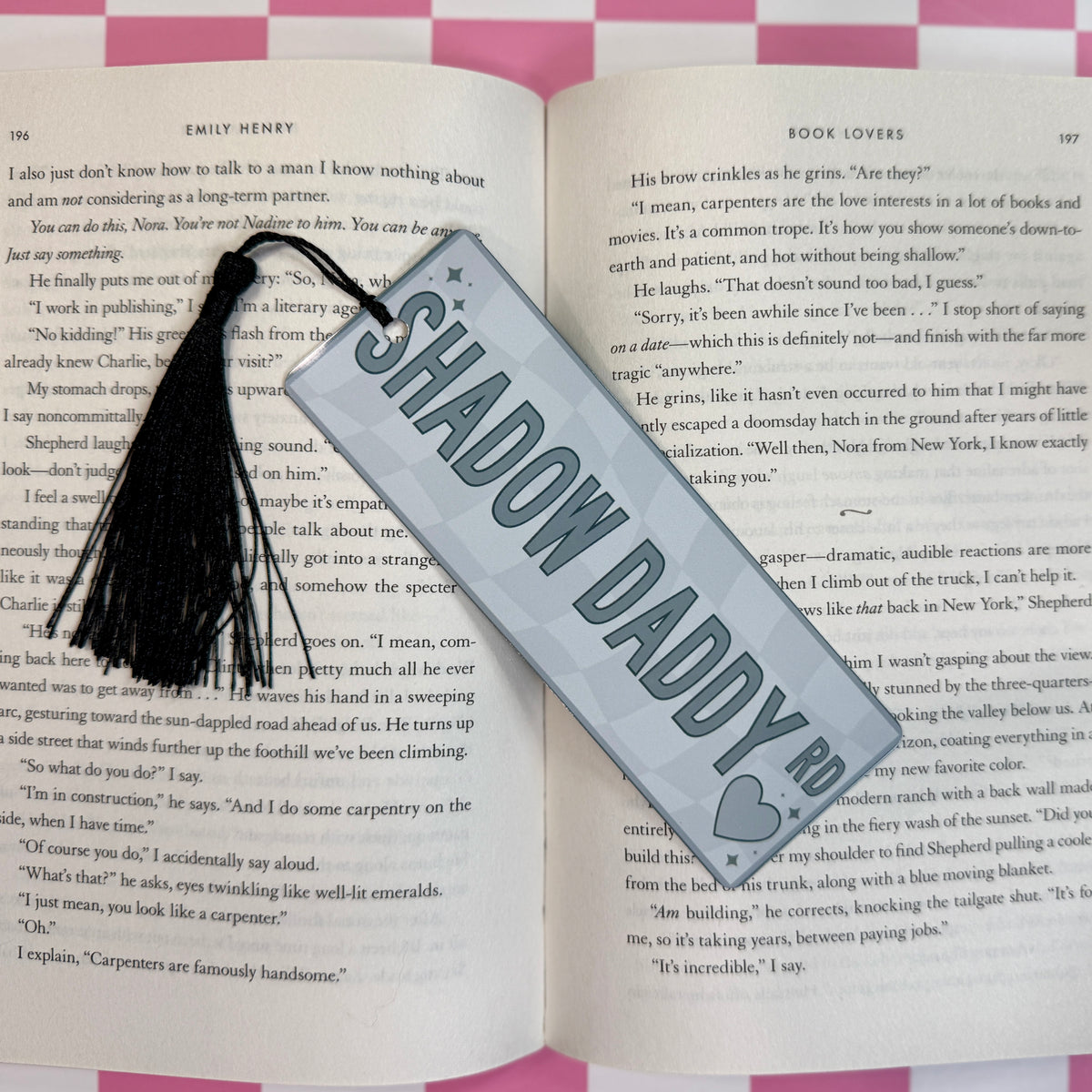Shadow Daddy Rd Metal Bookmark
