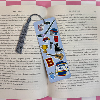 Briar Hockey Metal Bookmark