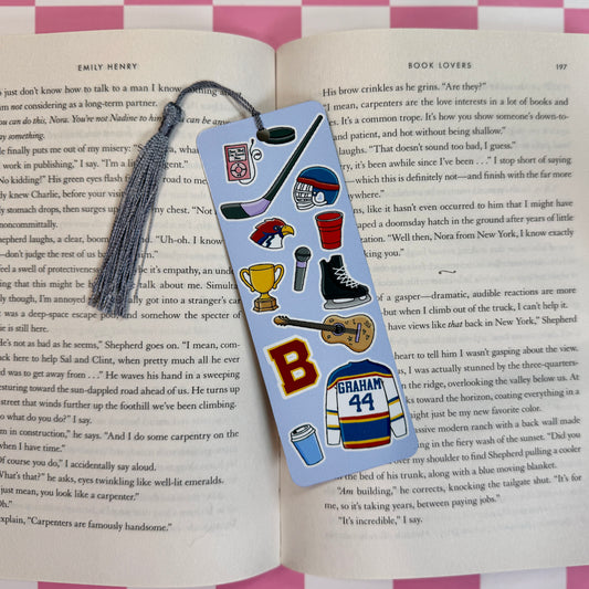 Briar Hockey Metal Bookmark