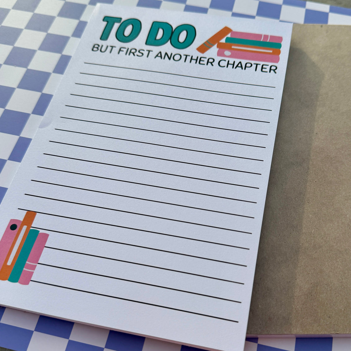 One More Chapter Notepad