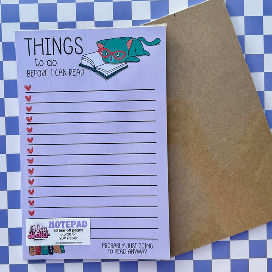 Before I Can Read Notepad