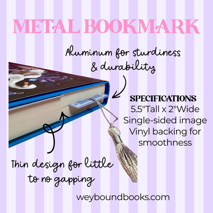 To The Stars Metal Bookmark