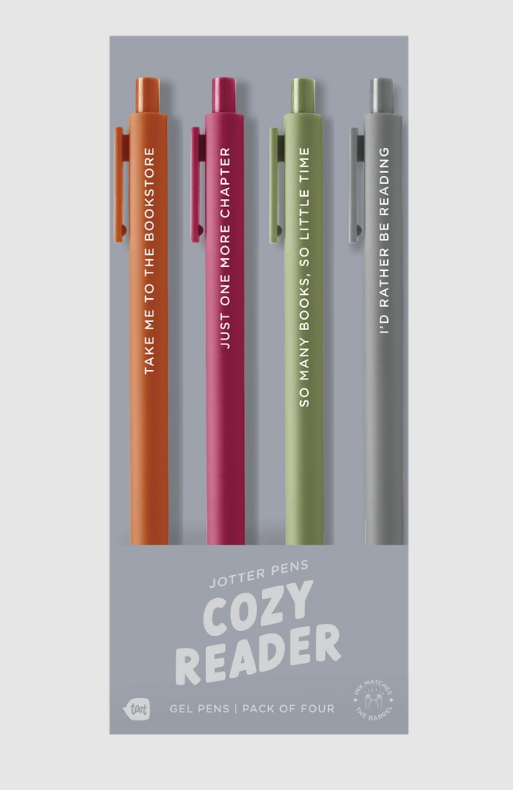 Cozy Reader 4 Pen Pack