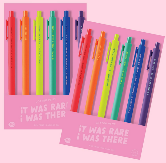 It Was Rare I Was There 6 Pen Pack