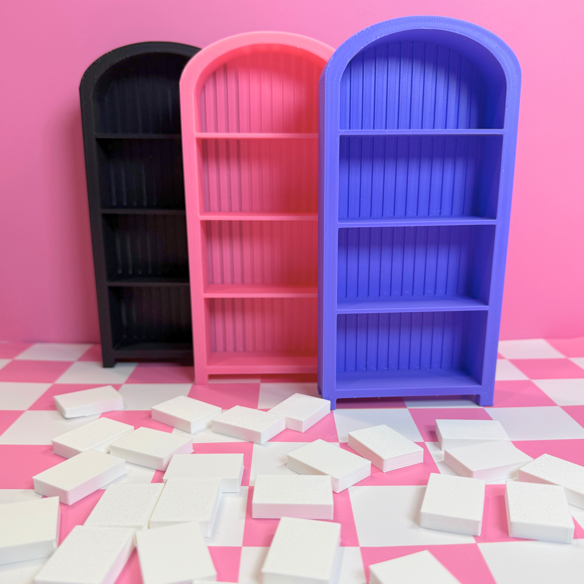 Rounded Mini Bookshelf