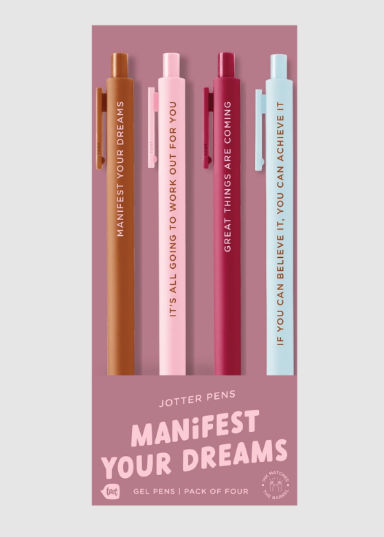 Manifest Your Dreams 4 Pen Pack