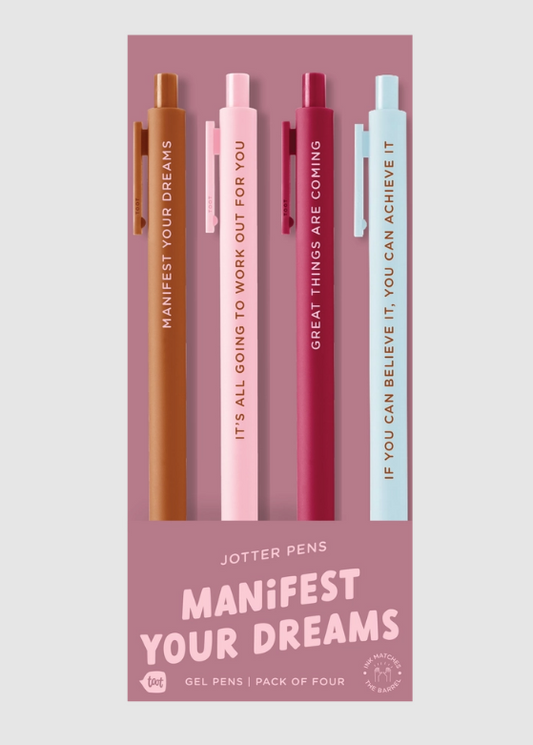 Manifest Your Dreams 4 Pen Pack