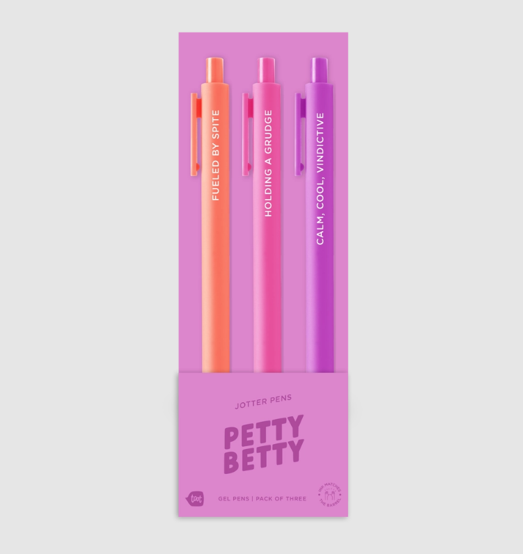 Petty Betty 3 Pen Pack
