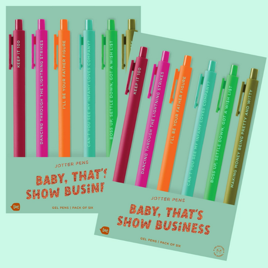 The Life of a Showgirl 6 Pen Pack