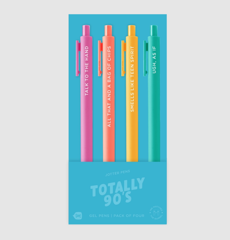 Totally 90's 4 Pen Pack